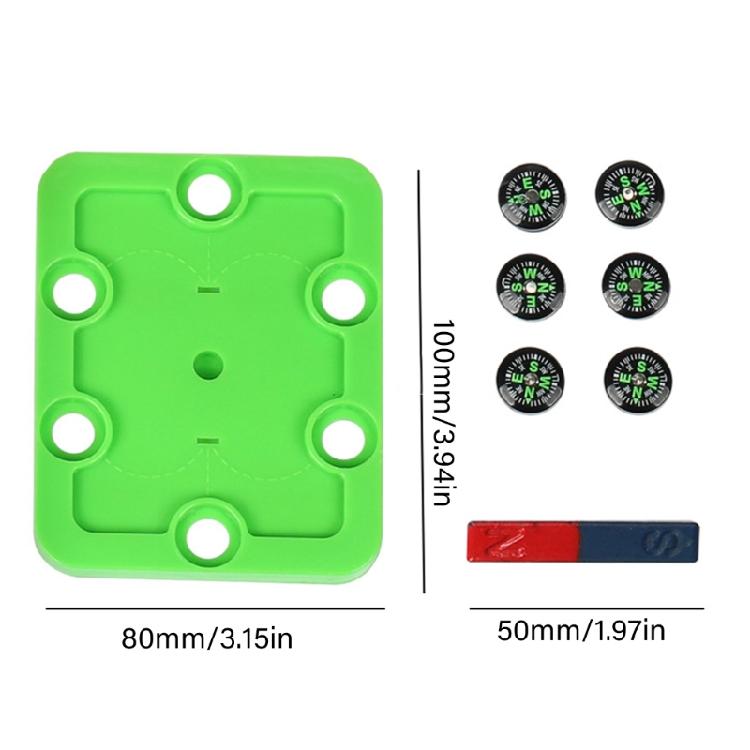 Physics Learning Equipment Magnetic Field Distribution Demonstration Board for Students Teacher Classroom Teaching Aids