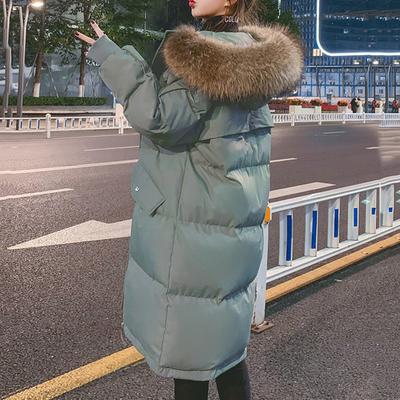 Winter Warm Hooded Fur Collar Women Parkas Coat Thicken Windproof Long Winter Jacket Female Korean Loose Cotton Padded Jacket
