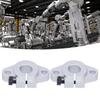 Linear Rail Shaft Support, Heat Treated Aluminum Alloy Horizontal Rail for 12mm Diameter Shaft, Automatic Devices