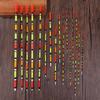 YY999 10Pcs/Lot Drift Tail Fishing Float Top DIY Hollow Bold Tails Floats Buoy Tackle Accessory Eye Catching Fishing Float
