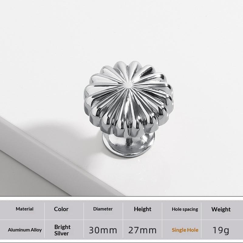 Aluminum Alloy Furniture Knobs Rustproof Waterproof Surface Classic Design for Cabinet Drawer Dresser Bathroom Kitchen Furniture
