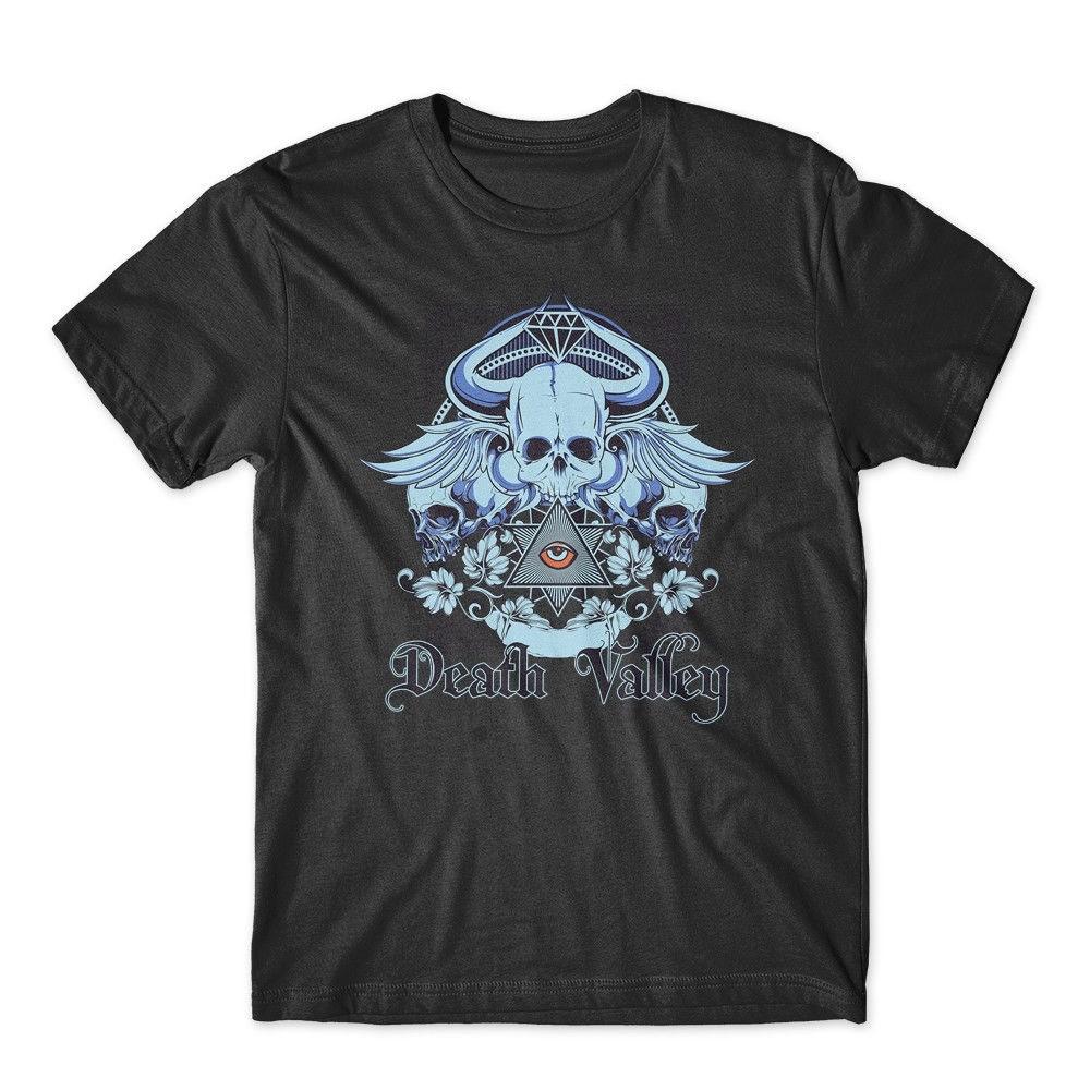 

Death Valley T-Shirt. Skull Shirt 100% Cotton Premium Tee NEW M