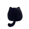 Black Cat Plush Toy Soft Kawaii Plushie Anime Pillows Lovely Cartoon Animal Stuffed Doll Girls Valentine Day Gifts Ornaments