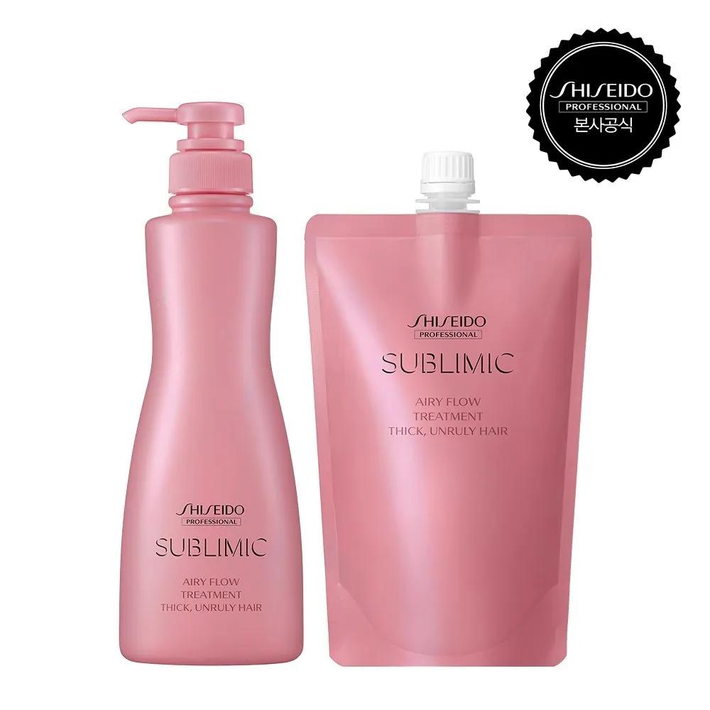 

Sublimic Airyflow Treatment 500ml + Treatment 450ml (Refill) - Choose 1 (T/U) 02_U For frizzy hair