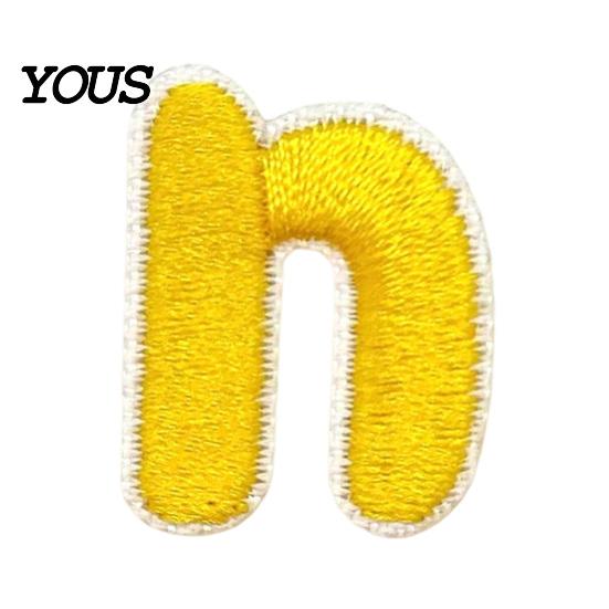 Jeans Dekorative Aufnäher Selbstklebende Buchstaben-Aufnäher, A-Z Buchstaben für Kleidung, Aufkleben auf Kosmetiktaschen Hüte Rucksäcke Schuhe Basteln Laptop, DIY