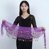 Waist chain three-layer belt hip scarf waist scarf Indian dance
