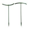 6pcs Plastic Plant Support Piles Smart Half Round Design Fixed Rod  Indoor Flower Plant Vine Climbing Bracket Home Garden Decor