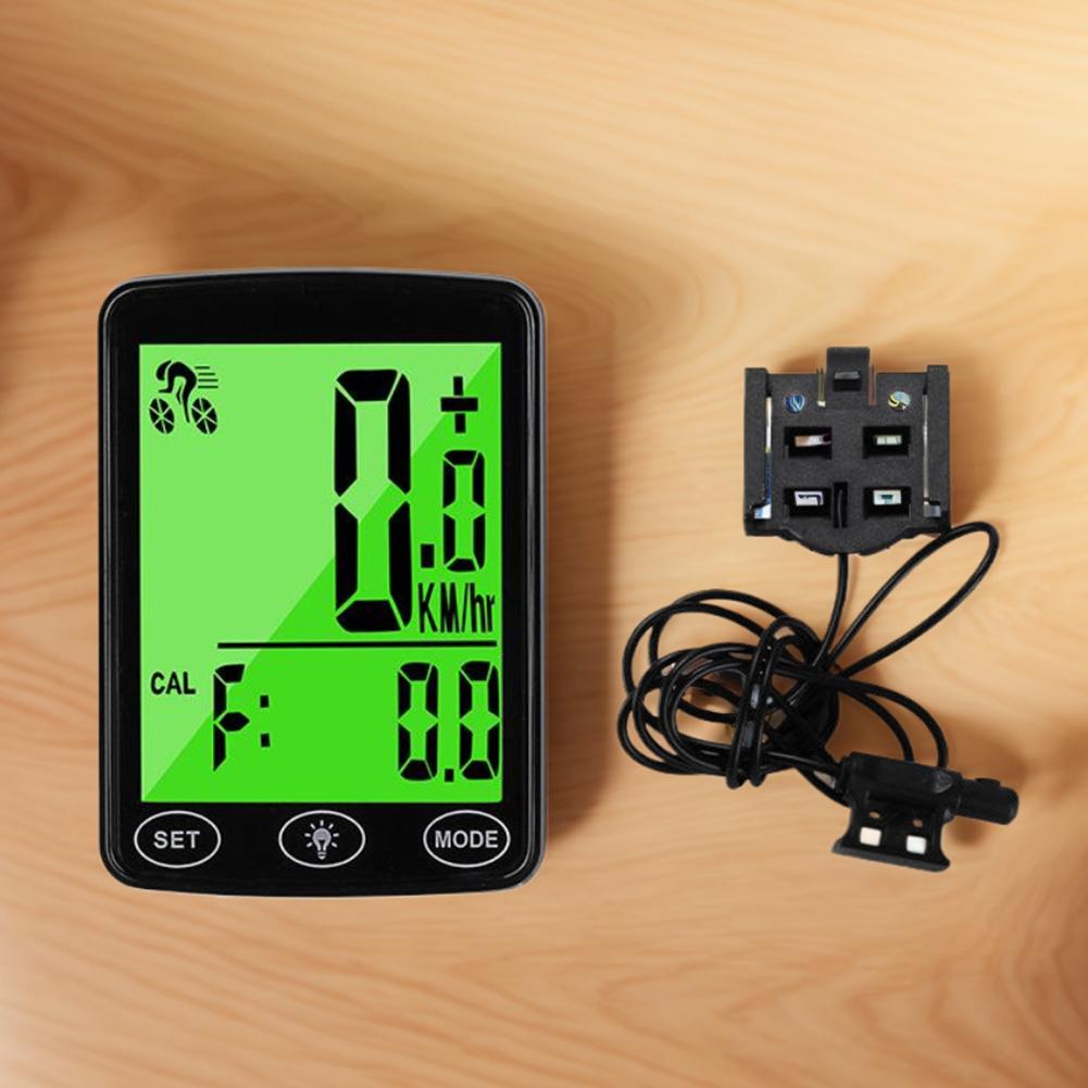 Wireless Bike Computer Waterproof Bike Speedometer Odometer with Backlight & Multi-Functions Cycling Computer for Road Bike MTB