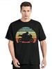 Biker Motorcycle Shirt Silhouette Fitness Tshirt Cotton Tops Tees Mens Clothes Oversized Unisex Tshirt Streetwear Tshirt