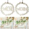 Creative Mr. & Mrs. Wedding Chair Back Pendant - Ceremony Hanging Ornament