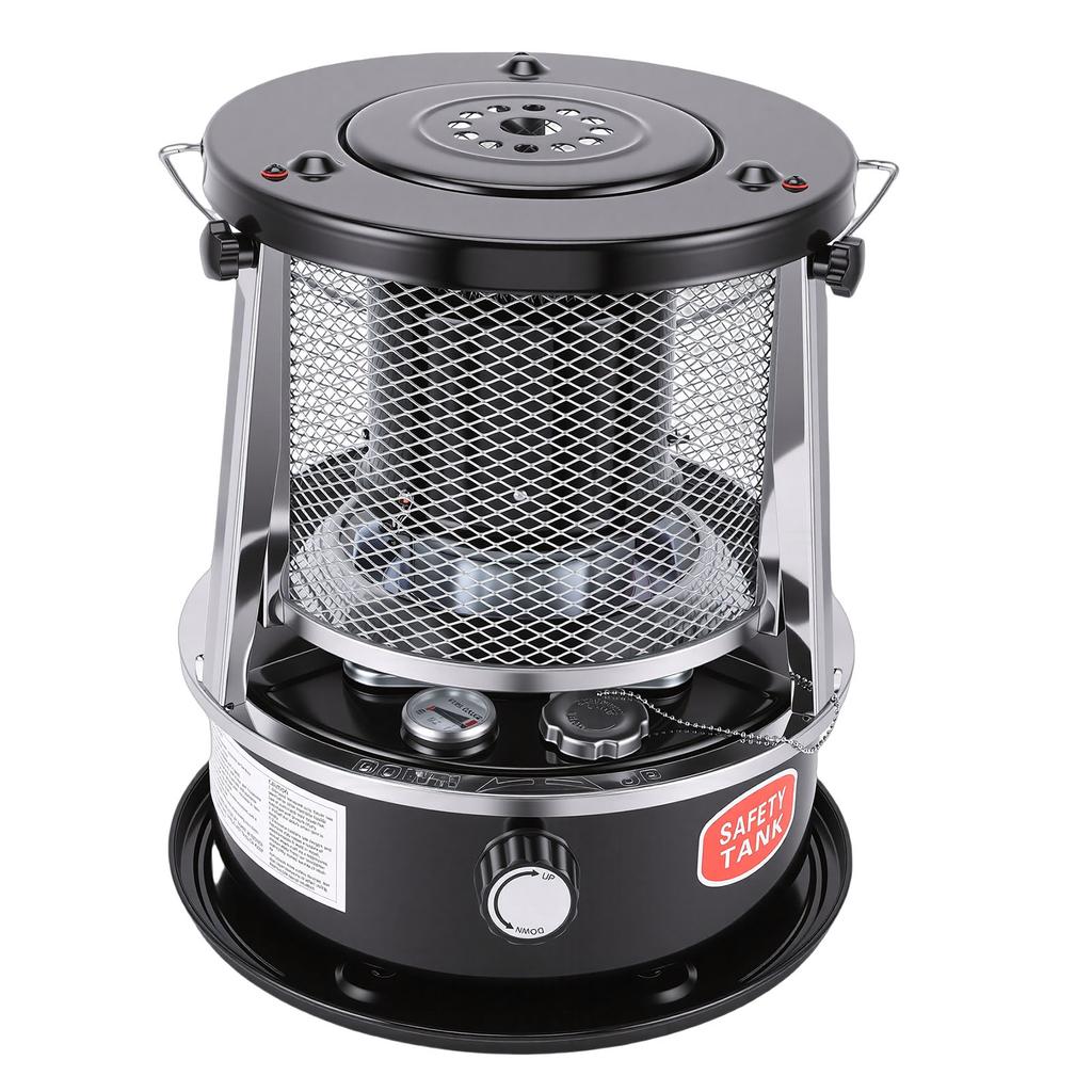 Kerosene Heater Manual Ignition 2 In 1 Kerosene Stove Heater with Adjustable Height for Indoor Outdoor Camping Ice