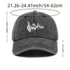 Hats for Women Spring and Summer Korean Style Old Retro Curved Brim Duck Hats for Couples Washed Hats for Men
