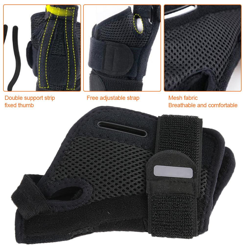 Right Left Universal Wrist Sprain Recovery Support Thumb Brace Protector for Tendonitis Arthritis