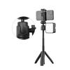 Lightweight Portable Mini Tripod Extendable Tripod Stand Handle Grip with 4 Levels of Adjustable Height for Phone