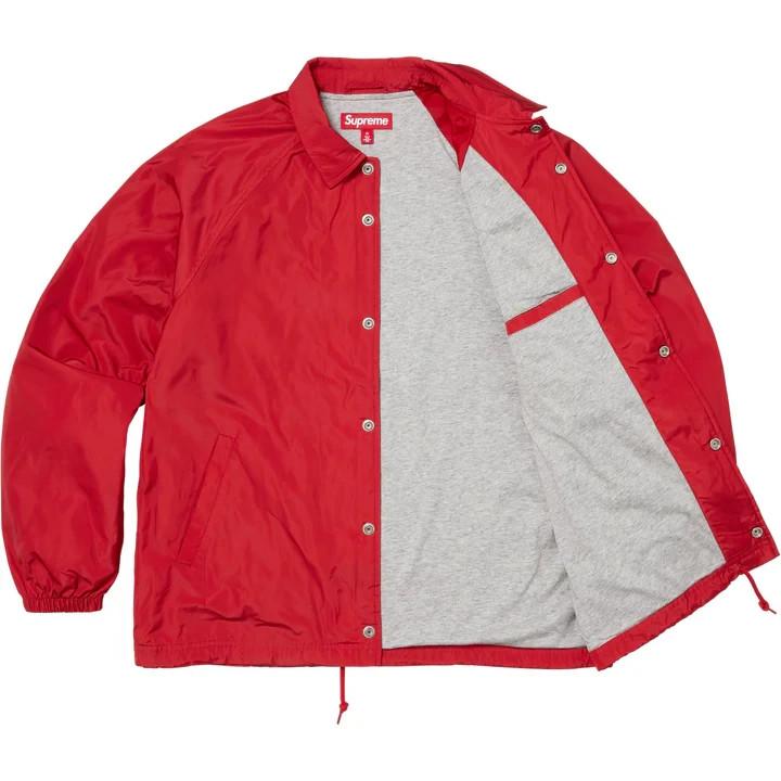 Supreme Old English Arc Coaches Jacket Red