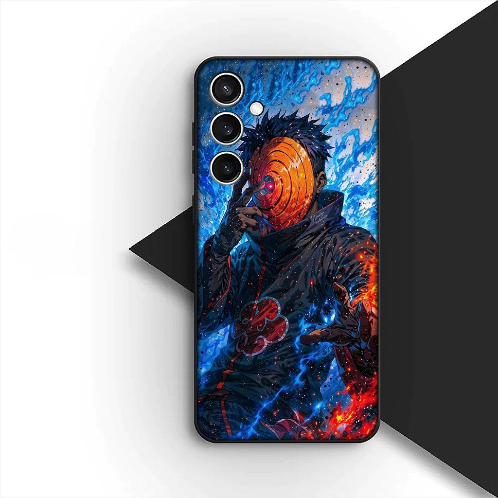 Phone Cover for Samsung Galaxy A35 A36 A55 A26 A05 A06 A14 A50 A51 A53 A54 A12 A13 A23 Case Uchiha Tobi Narutos Obito Sasuke