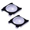 2pcs Panoramic Lens Adhesive Protector Action Camera Accessories Compatible For Insta360 One Rs/r