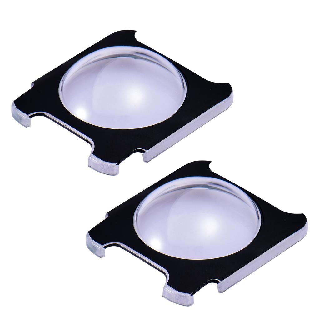 2pcs Panoramic Lens Adhesive Protector Action Camera Accessories Compatible For Insta360 One Rs/r