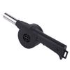 Durable Hand-cranked Air Blower Black BBQ Grill Fire Bellows Tools Barbecue Fan  Outdoor