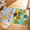 Biene Maja Customizable Name Floor Mat Perfect for Hallway Game Room Outdoor Living Rooms Antislip Carpet Office home decor Perfect Gift for Women/Men