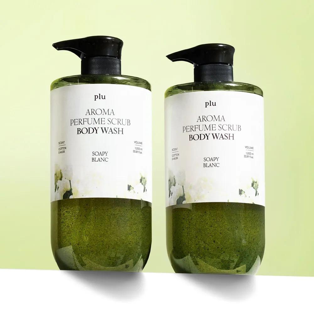 

[1+1] Aroma Perfume Scrub Body Wash 1000ml Woody Green 1000ml