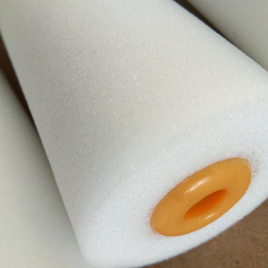 Imported Belgian 4-inch Oil-Resistant Sponge Roller Brush with High-Density Polyester Head