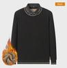 Dongyu Men's Two-in-One Long-Sleeved Knit Sweater: Autumn/Winter Casual Shirt with Collar