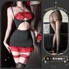 Sex lingerie midnight tide evening lace perspective naked back dress sexy flirting hip skirt