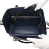Michael Kors A4 compatible Shoulder Bag Tote Bag leather Navy Women 35H0GKFT9T Used