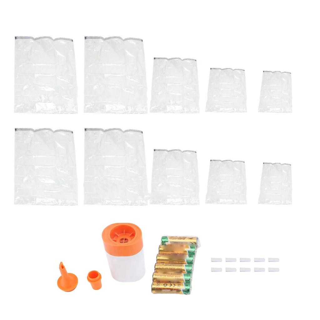 11PCS Set Space Saver Storage Bag Good Sealing Dust Proof Compression Airtight Sealer Bag with