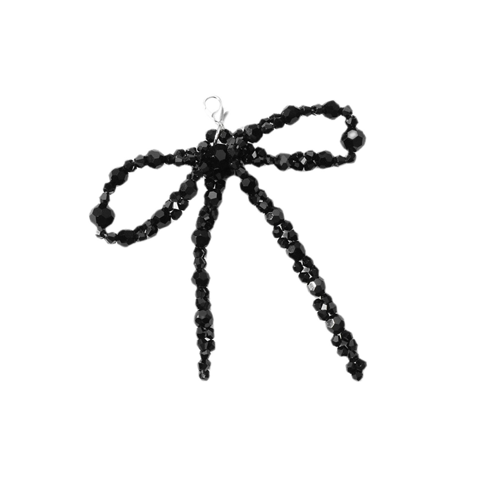 

Изящный шарм-ботинок, панк-украшение для обуви, аксессуары с жемчугом для ботинок, крутой эстетичный шарм для повседневной носки и вечеринок чёрный