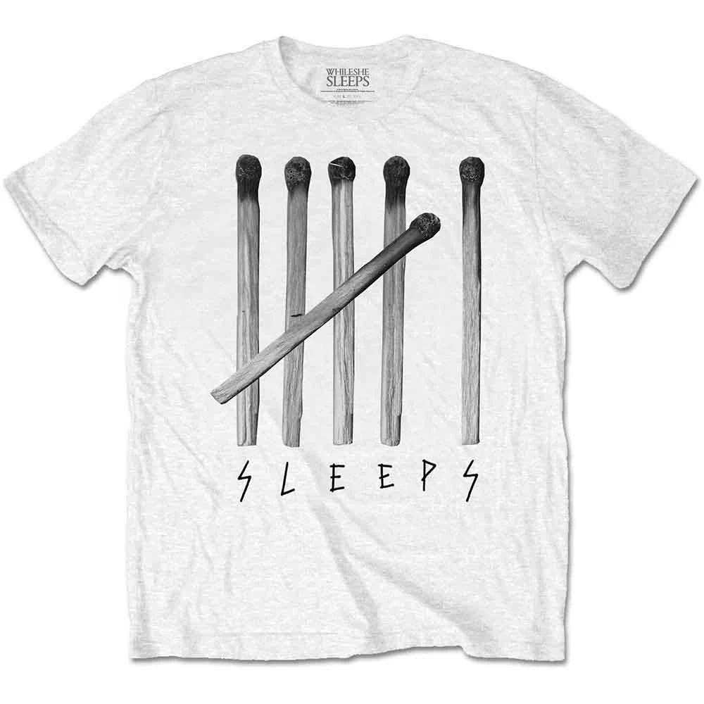 While She Sleeps Unisex T-Shirt: Matches (Medium) S