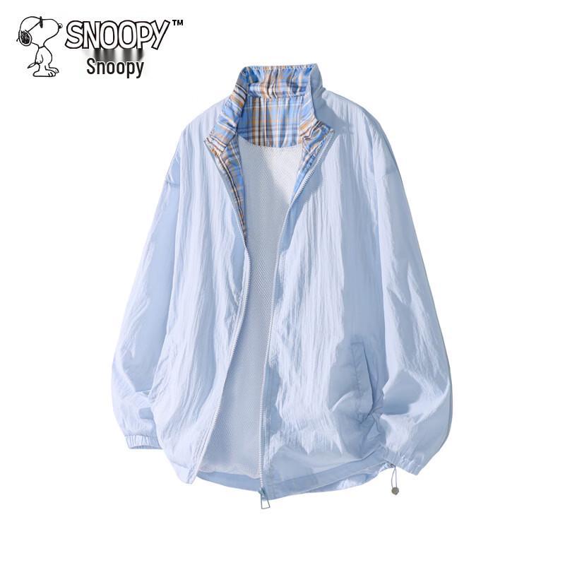 SNOOPY Men s UV Protection Polo Long-Sleeve Jacket 2XL