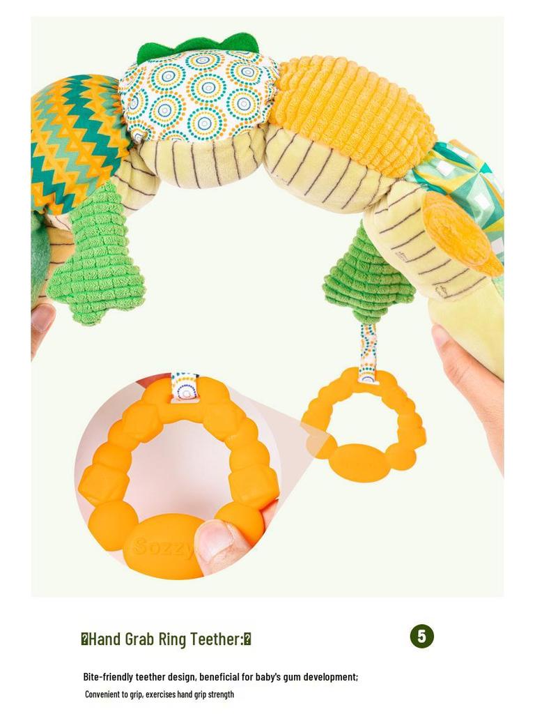 Sozzy Chameleon Plush: Color-Changing, Soothing Music Baby Toy for Newborns and Infants (0-1 Year) Educational & Enlightenment.
