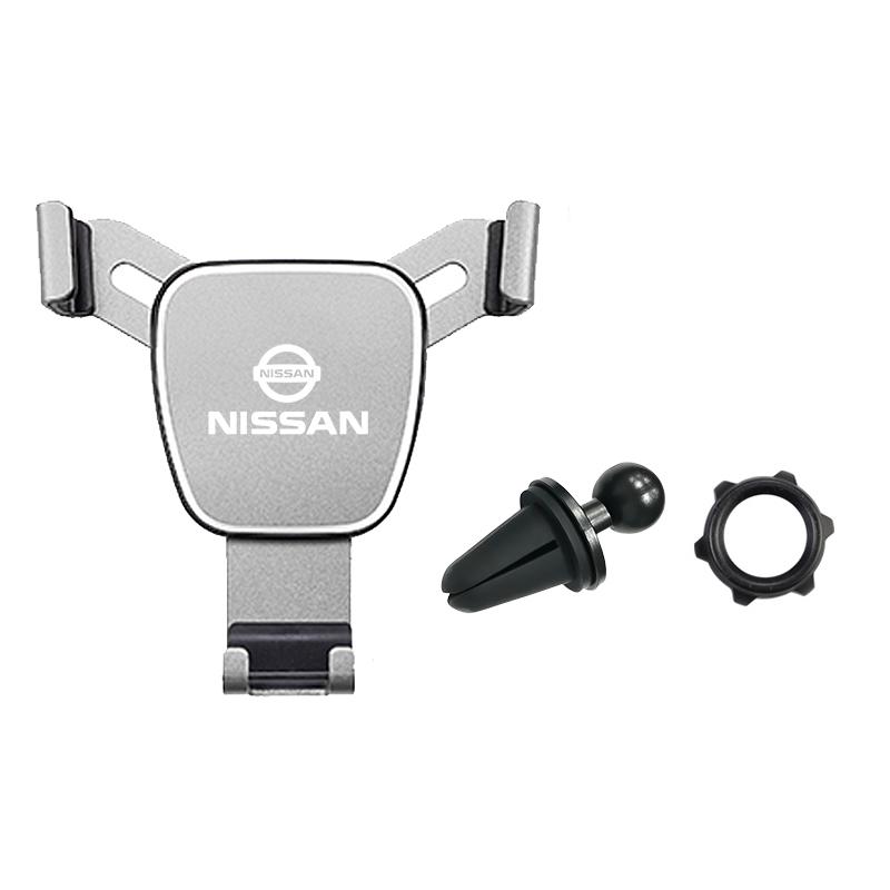Metall-Schwerkraft-Handyhalter für Lüftungsschlitz, GPS-Halterung für Nissan Sylphy N7 Teana Qashqai Note J10 J11 Navara Juke GTR Tiida Patrol