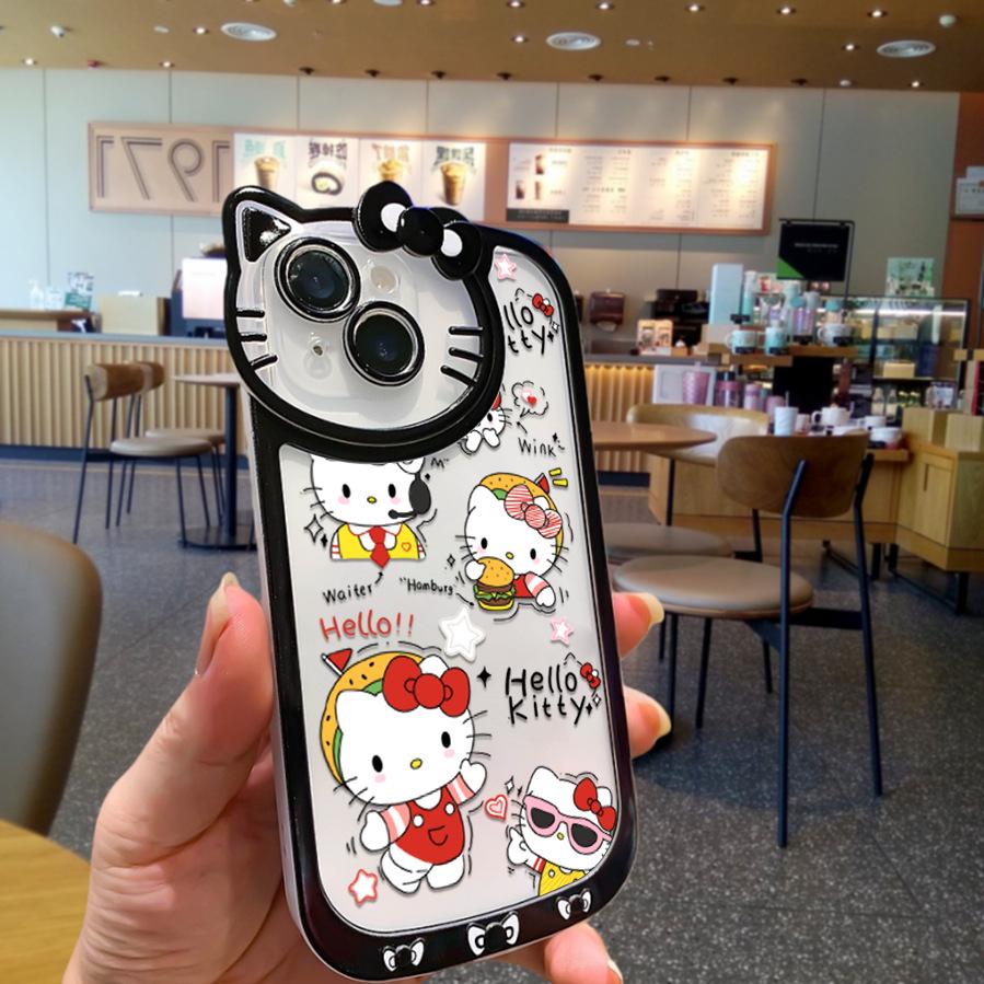Sanrio-Themed Apple 17PRO Phone Case Compatible with TEMU/Xiyin/Tiktok