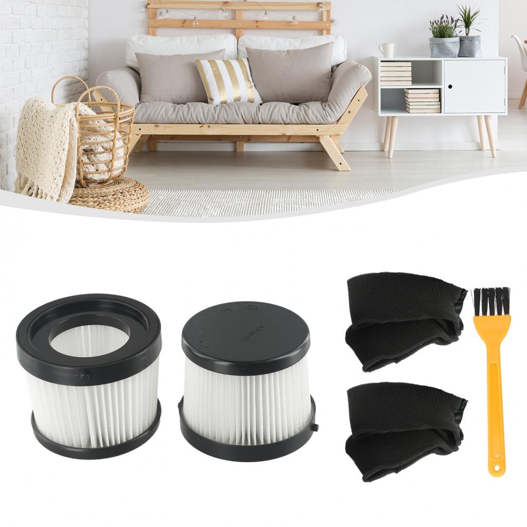 4 Piankowe Filtry Rękawowe i Filtr Zamienny do Odkurzacza DCV501HB