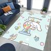 Cinnamoroll Anime Cartoon Design Chair Mat Non-Slip Carpet for Office, Home Decor, Living Room, Bedroom, Game Room, Dormitory - Seasonal Gift Suitable