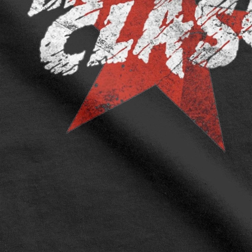 Vintage Tričko The Red Star Clash Pánské Kulatý Výstřih 100% Bavlna Tričko Krátký Rukáv Tričko Nápad na Dárek Topy