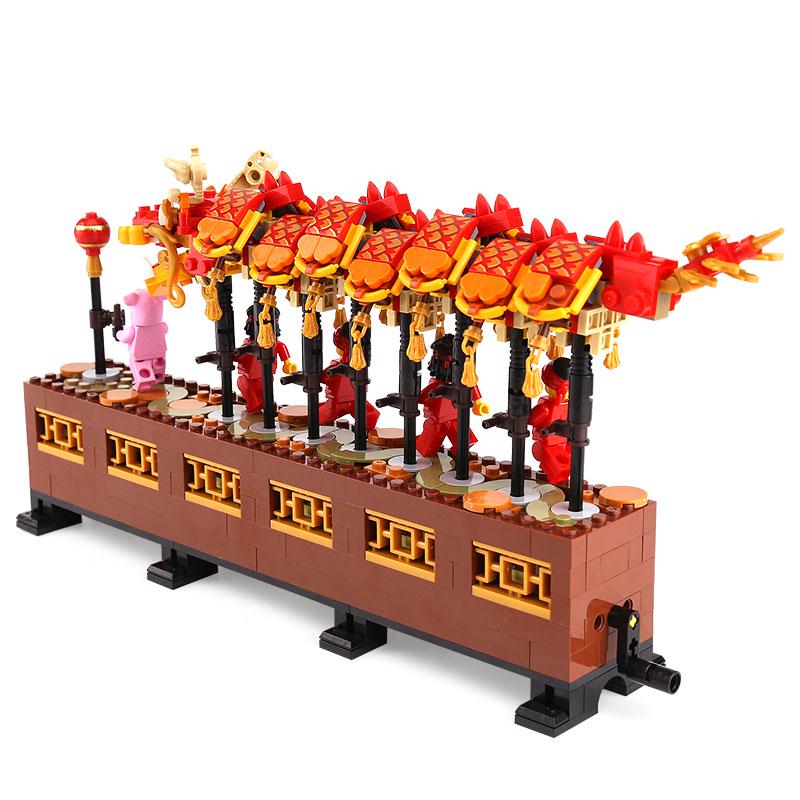 China Comprar Lepin Lepin 46002 Chinese Dragon Dance With Model