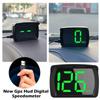 Universal Digital GPS Speedometer Dual Chips KMH/MPH Reminder Meter HD LCD Display Plug And Play Big Font For All Vehicle