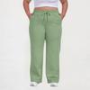 Women Plus Size Casual Loose Straight Leg Sweatpants with Pockets Drawstring Waist Relaxed Fit Lounge Trousers for Daily Wear