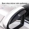 Accessoires Pare-soleil Protection Sourcil de Pluie pour Rétroviseur de Voiture Pour Mitsubishi Lancer ASX Pajero Mirage Attrage Xpander Outlander