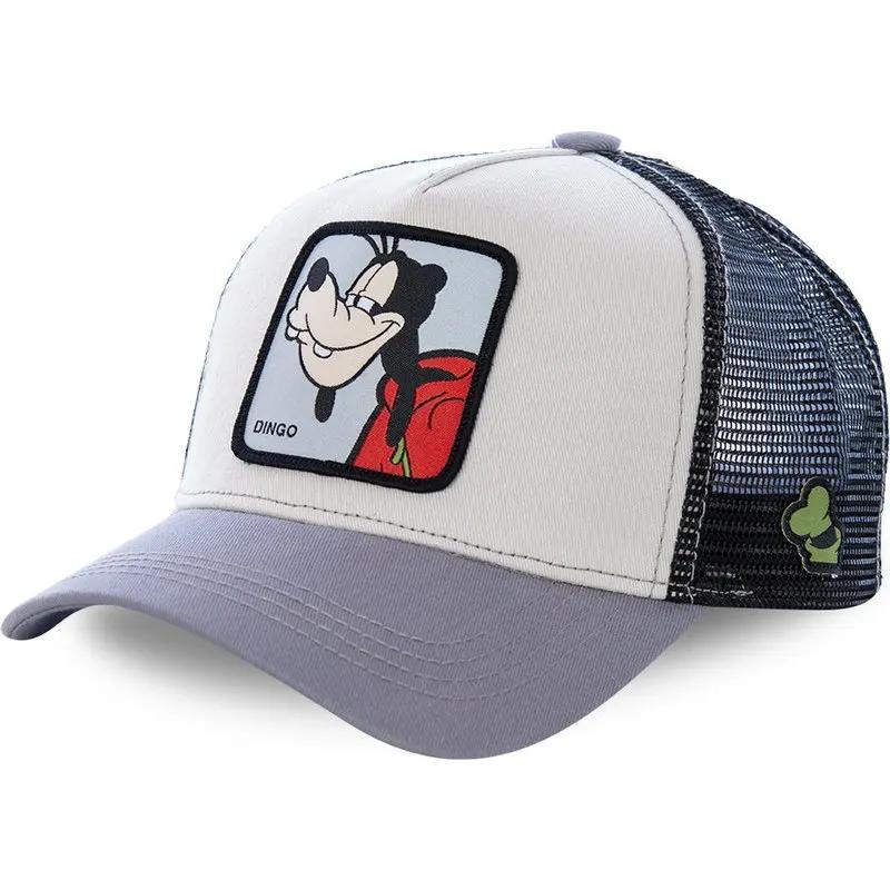 High Quality Unisex Styles Anime Cartoon Snapback Cotton Baseball Cap Men Women Hip Hop Dad Hat Trucker Mesh Hat Dropshipping