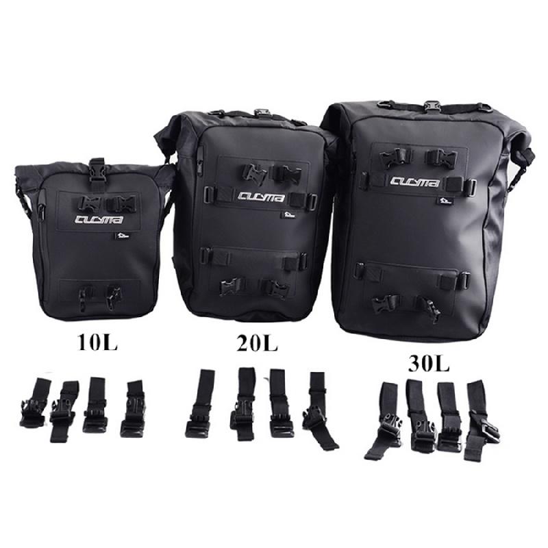 Universal 10L Motorcycle Tail Bag Storage Bag Shoulder Bag With Shoulder Straps