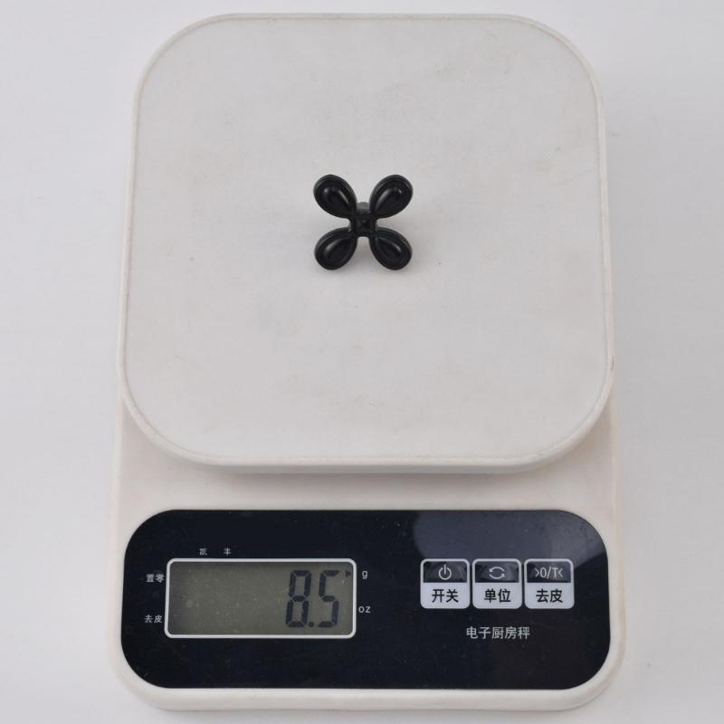 4lots Clovers Cabinet Pull Retros Brasses Heavy Type Zincs Alloys Handle for Cupboard Dresser Drawers