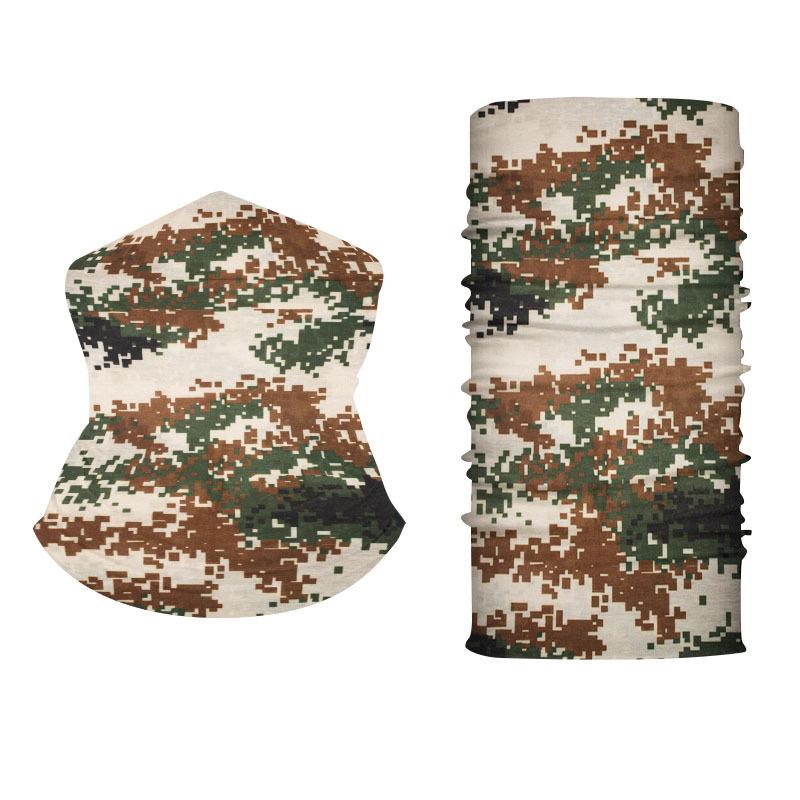 Outdoor Camouflage Magic Headscarf Sports Cycling Mask Summer Men and Women Sun Protection Travel Fishing Neck Cover Full Face Towel