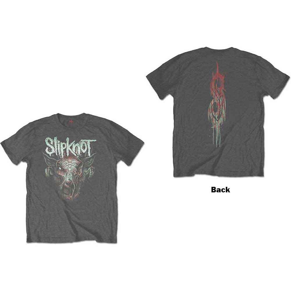 ** Slipknot Infected Goat (Grey) Child Size Children’s Licensed T-shirt ** S
