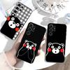 Cartoon K-Kumamon Phone Case For Samsung S26,S25,S24,S23,S22,S21,S20,Plus,Fe,Lite,Others Black Cover