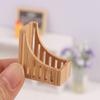 1/12 Dollhouse Mini Wooden Bookshelf Model Dollhouse Study Room Furniture Decoration Dolls House Accessories Pretend Play Toys